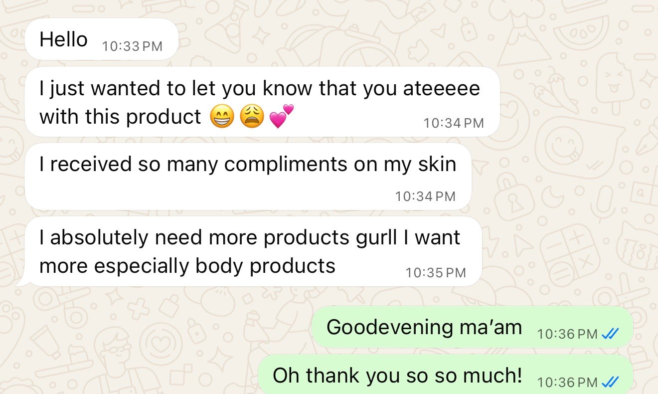 AribelleSkn customer feedback